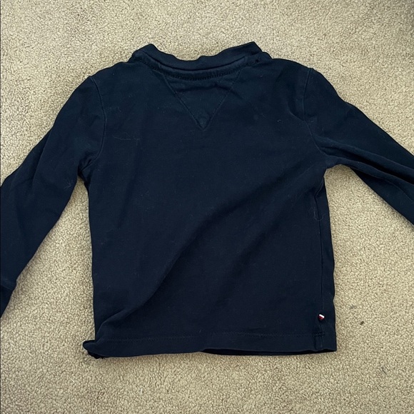 Tommy Hilfiger Kids Dark Blue Long Sleeve Tee - Picture 4 of 4